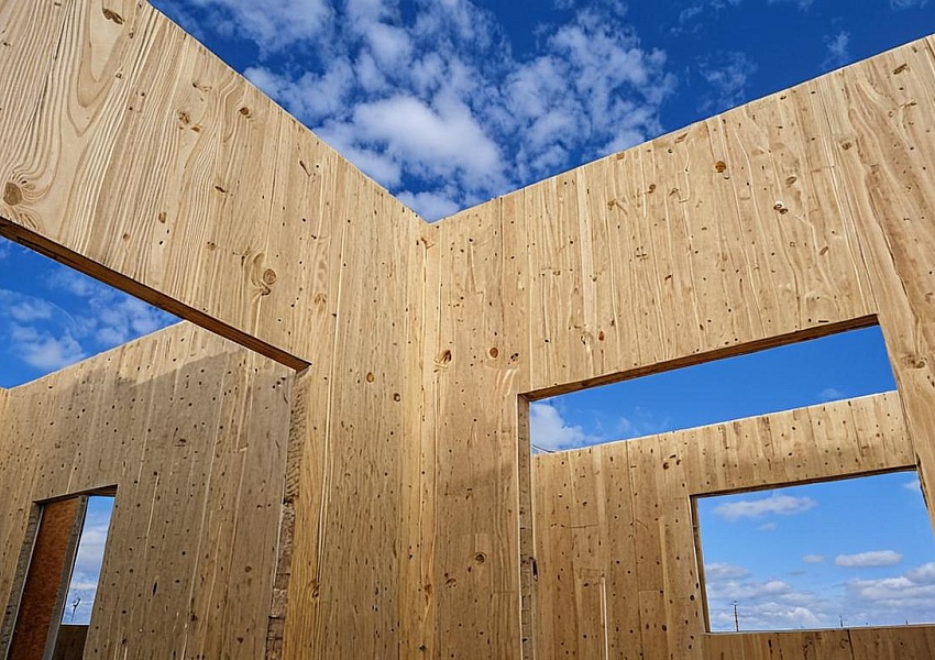 Edifici in legno con sistema XLAM
