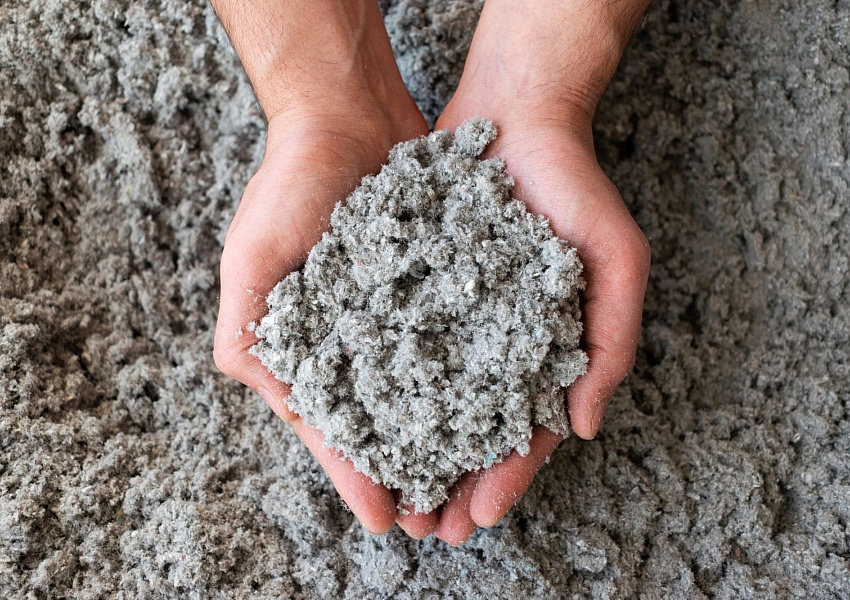 Realizzazione Coibentazione con insufflaggio di cellulosa